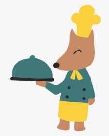 Chef-fox - Cartoon, HD Png Download, Free Download