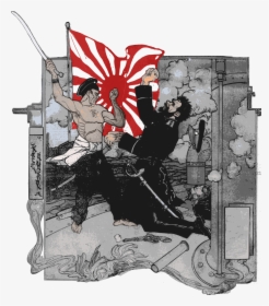 Russo-japanese War Combatants Remix Clip Arts - Russo Japanese War Illustration, HD Png Download, Free Download