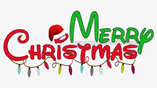 Clip Art Merry Christmas Signs - Transparent Background Merry Christmas Clipart, HD Png Download, Free Download