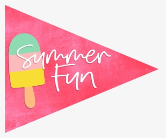 Summer Fun Party Flags - Transparent Summer Fun Png, Png Download, Free Download