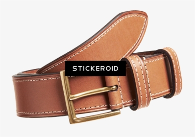 Crockett & Jones Men"s Bridle Leather Belt Size , Png - Buckle, Transparent Png, Free Download