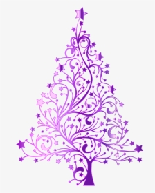 Transparent Christmas Tree Clip Art Black And White - Christmas Tree Clipart Black And White Free, HD Png Download, Free Download