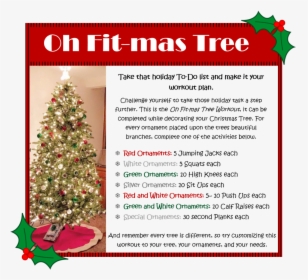 Holiday Challenge - Christmas Workout, HD Png Download, Free Download