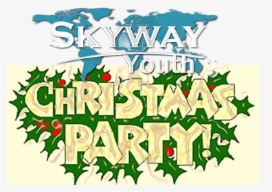 Clip Art Christmas Party Words - Christmas Party Clip Art, HD Png Download, Free Download