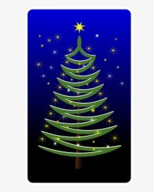 Stylised Christmas Tree Clip Arts - Arvore De Natal Estilizada, HD Png Download, Free Download