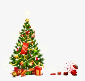 Christmas Tree Vector Png, Transparent Png, Free Download