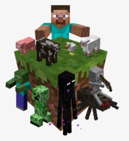 Minecraft Background Png - Minecraft, Transparent Png, Free Download