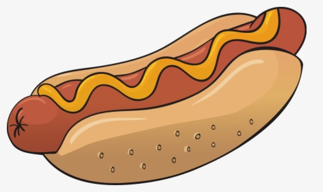 Transparent Hot Dog Clipart - Hot Dog Cartoon Png, Png Download, Free Download