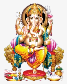 God Vinayaka Hd Wallpapers Png - Ganesh Images Png Hd, Transparent Png, Free Download
