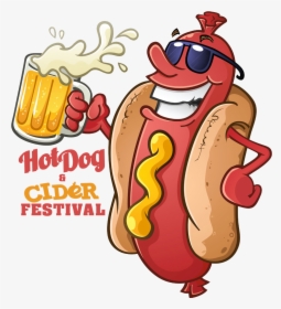 Hotdog Clipart American Food - Cachorro Quente Desenho Animado, HD Png Download, Free Download