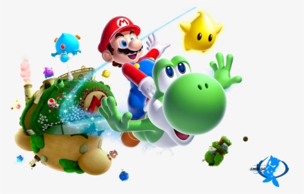 Hd Wallpaper Png - Super Mario E Yoshi, Transparent Png, Free Download