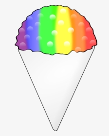Snow Cone Clipart Transparent Png - Shave Ice Clip Art, Png Download, Free Download