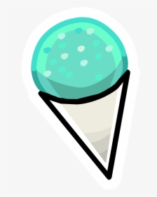 Snow Cone Pin Club Penguin, HD Png Download, Free Download