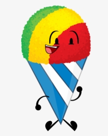 New Snowcone Pose - Cartoon Snow Cone Png, Transparent Png, Free Download