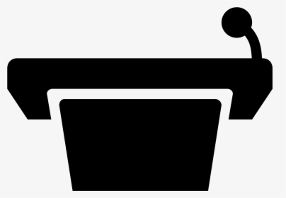 Speaker Podium Png Picture Freeuse Library - Podium Icon Png, Transparent Png, Free Download