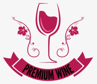 Red Wine Vector Graphics Wine Glass Image - Vector Logo Wine Glass, HD Png Download, Free Download