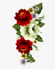 Clip Art Images Of Beautiful Flower Bouquets - Imagenes Flores En Png, Transparent Png, Free Download