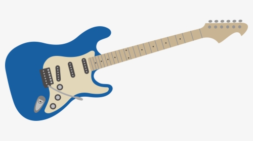 Transparent Guitar Png Clipart - Clip Art Electric Guitar, Png Download, Free Download