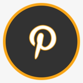 Social Networking Icon Icon Pinterest Pinterest Free - Circle, HD Png Download, Free Download