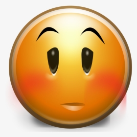 Really Embarrassed Emoji, HD Png Download, Free Download