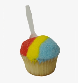 Snow Cone Cupcake - Cupcake, HD Png Download, Free Download