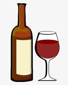Wine Bottle Clip Art, HD Png Download, Free Download