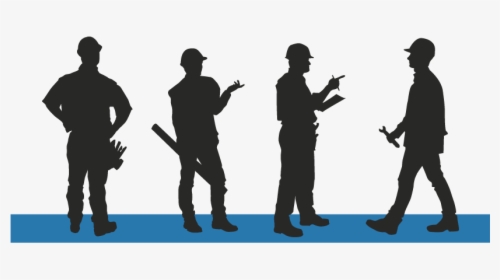 Lone Workers - Workers Silhouette Png, Transparent Png, Free Download