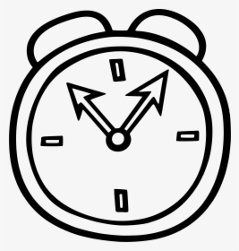 Clock Clipart Black And White - Clock Clipart, HD Png Download, Free Download