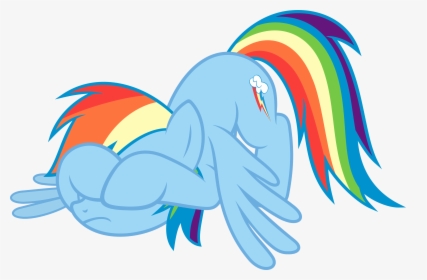 Slb94, Covering Eyes, Embarrassed, Face Down Ass Up, - Rainbow Dash Cover Her Eyes, HD Png Download, Free Download