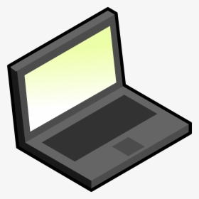 Clipart Simple Laptop - Simple Laptop Clip Art, HD Png Download, Free Download