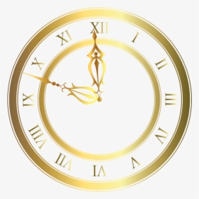 Clock Clipart Wedding - Fancy Clock Transparent Background, HD Png Download, Free Download