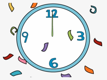 Clock Clipart New Year , Png Download - Circle, Transparent Png, Free Download
