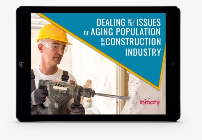 Construction Industry Aging Construction Workforce, HD Png Download, Free Download