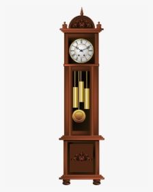 Antique Grandfather Clock Png Clip Art - Grandfather Clock Clipart Png, Transparent Png, Free Download