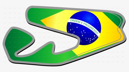 Transparent Checkered Flag Png - Formula 1 Brazil Logo, Png Download, Free Download