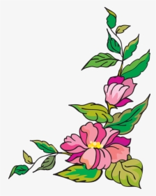 Clip Art Floral Corner Borders Clip Art - Border Assignment Front Page Design, HD Png Download, Free Download
