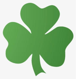 Green Irish Shamrock On White Background, HD Png Download, Free Download
