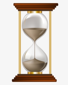 Sand Clock Png Clip Art - Different Types Of Clocks And Watches, Transparent Png, Free Download