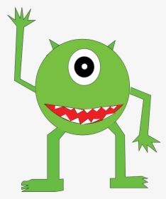 Free Halloween Monster Clipart Collection - Green Monster Clipart, HD Png Download, Free Download