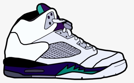 Jordan Rotate Resize Tool Converse Clipart Shoe Transparent - Nike Shoes Cartoon Png, Png Download, Free Download