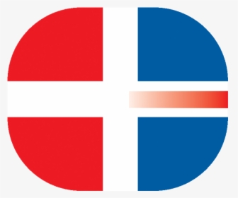 Icelandic And Danish Flag , Png Download - Icelandic And Danish Flag, Transparent Png, Free Download