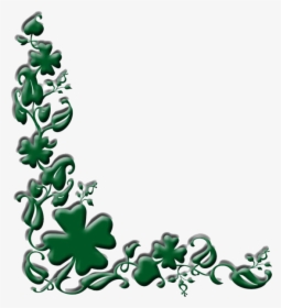 Shamrock Border Clip Art - Irish Birthday Blessing For A Woman, HD Png Download, Free Download