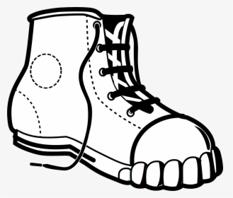 Shoe Black And White Clip Art, HD Png Download, Free Download