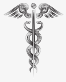 Symbol,staff Of Hermes,caduceus As A Symbol Of Medicine - Medical Staff Symbol Png, Transparent Png, Free Download