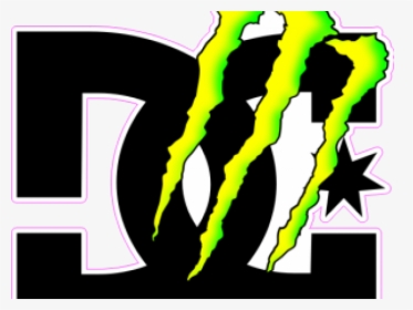 Monster Energy Clipart Tattoo - Motocross Monster Logo, HD Png Download, Free Download
