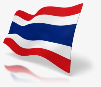 Flag Of Thailand Animation - Moving Thailand Flag Animation, HD Png Download, Free Download