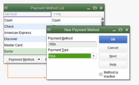 Transparent Payment Methods Png - Quickbooks Payment Methods, Png Download, Free Download