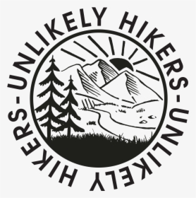 Unlikely Hikers Logo No Strapline Single Colour - Yours May Go Fast But Mine Can Go Anywhere, HD Png Download, Free Download