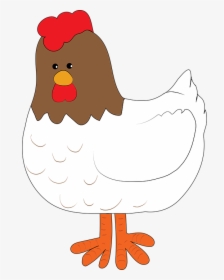Hen, Farm, Chicken, Bird, Agriculture, Cock, Animals - Animales De La Granja Gallina, HD Png Download, Free Download
