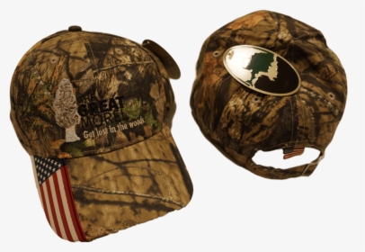 The Great Morel Ball Cap - Mossy Oak Flag Hat, HD Png Download, Free Download